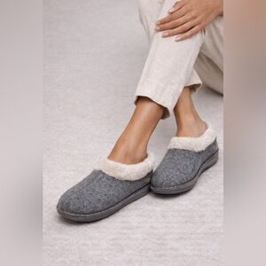Cloudsteppers by Clarks Gray and Tan Loafers